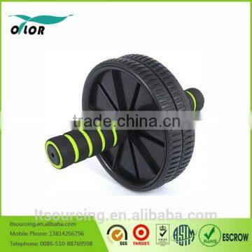 SPORTS Fitness AB WHEEL With Floor Pad,-The Top Fit Ab Burner Double Ab Wheel System Rapidly Burns Stomach Fat photo-1