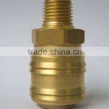German type brass quick connectors