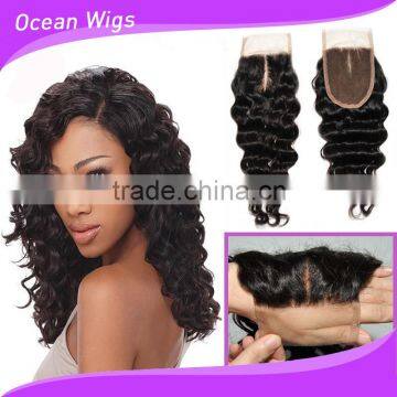 Suitable Silk Base Natural Part Hair Closure