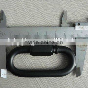 Metal Black Spray-paint Quick Link for Handbag Karabiner Rigging Hardwar Manufacturer photo-4