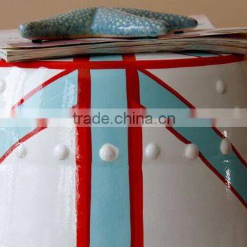 Wholesale Ceramic Squat Chinese Antique Porcelain Garden Stool Jingdezhen photo-3