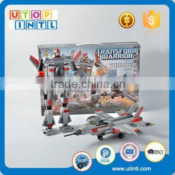 2 in 1 DIY a robot or a battle plane building block robot                        
                                                                                Supplier's Choice