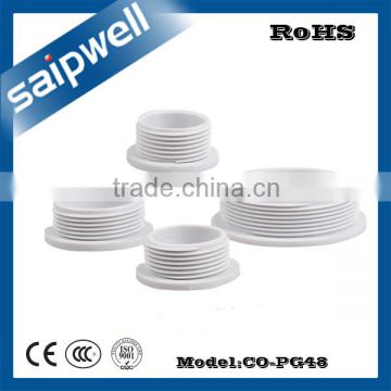 SAIPWELL CO-PG48 Hot Sale IP54 Electrical Accessory Waterproof Nylon Round Cable Gland