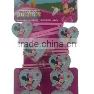 OEM SERVICE--8PCS MINNIE HAIR ACCESSORIES SET