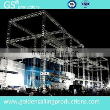 flat layer roof trusses quick install aluminum truss for event