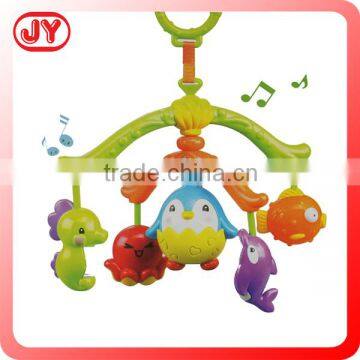 New arrival baby bed bell toy play set with EN71 for above 3 ages