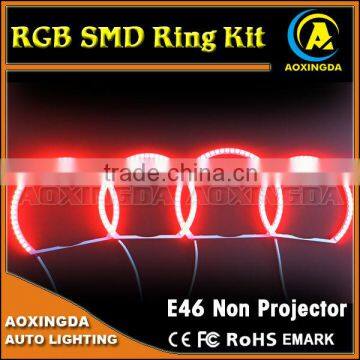 RGB LED rings for E46 non projector