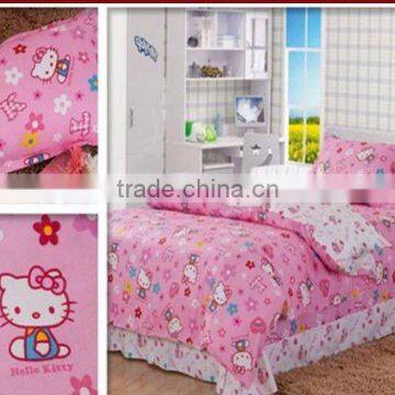 cat print bedding set