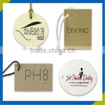 Professional Custom Garment Clothing Label Paper Hang Tag