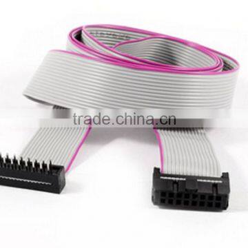 2.54mm pitch idc connector with ul2651 ribbon flat cable assembly