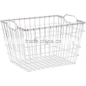 chrome wire basket for hospital and home storage