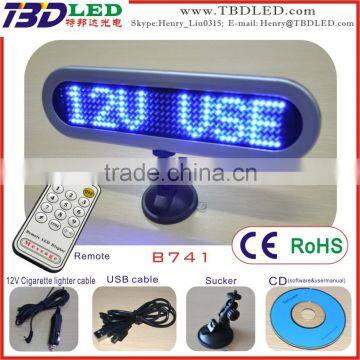 led car window sign ,programmable led car sign/led car message sign