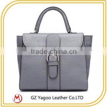 2016 Latest Cheap Lack Lady Leather Handbag for Women From Guangzhou Bag Factory photo-3
