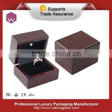 Customized jewellery packing box with led light