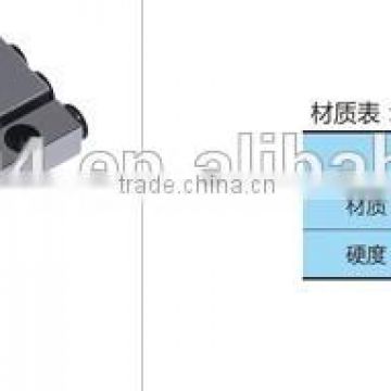 Crossed Roller slide way Linear guide rail