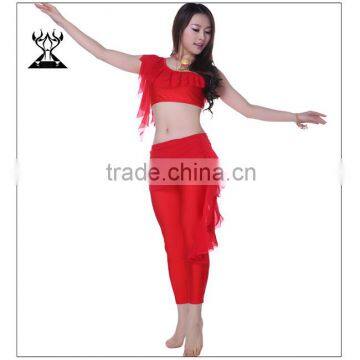 Red Dance Wear Professional Belly Dance Costumes