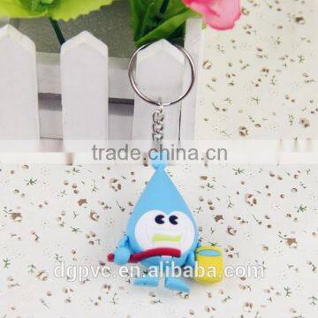 Supply Promotional Gift 3D Soft PVC Keychain Wholesale