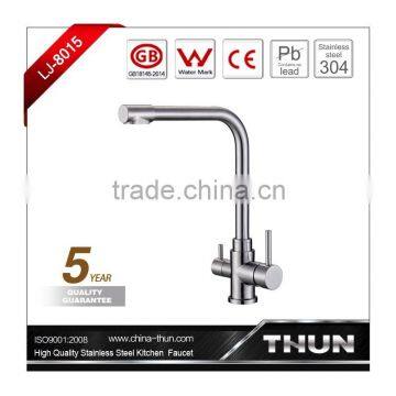 THUN 3 way kitchen faucets with pure water flow filter