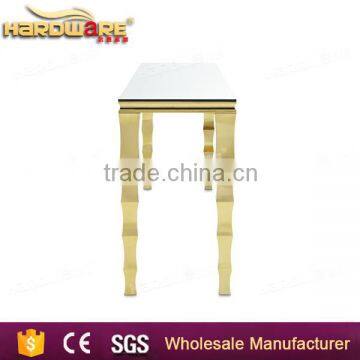 High Wedding Dining Table , Gold Dining Table Designs photo-3
