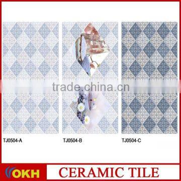 bathroom design, cheap ceramic wall tile ,building materials 12x8 #TJ0504