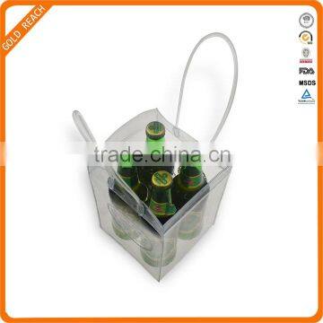 Portable PVC Ice Bag Beer Bottle Cooling whih Handle