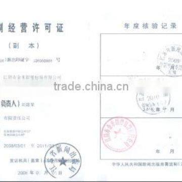 Printing business license