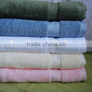 terry towel with dobby border expandable towel,THE ORIGINAL FLAVOR