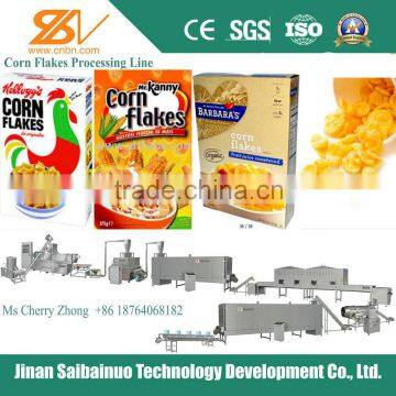 High Quality Corn Flakes Breakfast Cereals Production Processing Line