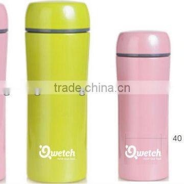 Promotional large thermos flask/vacuum flask with filter/vacuum bottle/tea flask