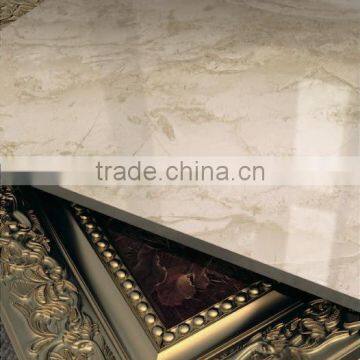 Low cost high quality gentleman white white marble with green veins JXQ8204