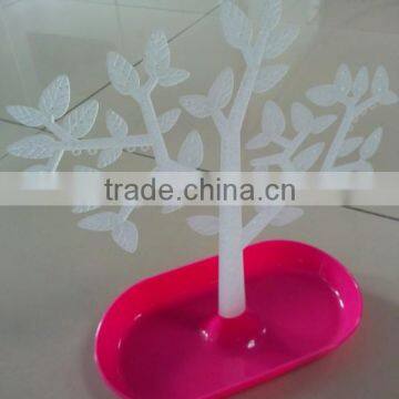 Plastic artificial Jewellery stand tree for jewellery collection