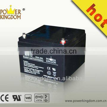 sealed lead acid battery 12v 25ah rechareable battery for UPS