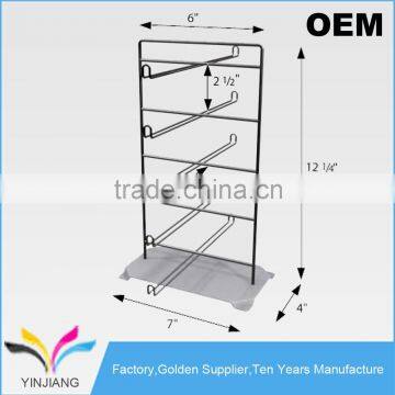 Two Sided Counter Top Metal Eyewear Display Rack for Sunglasses photo-2