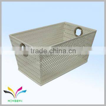 Hot Sale Functional Home Supply Metal Corner Kitchen Waste Basket for Laundry photo-3