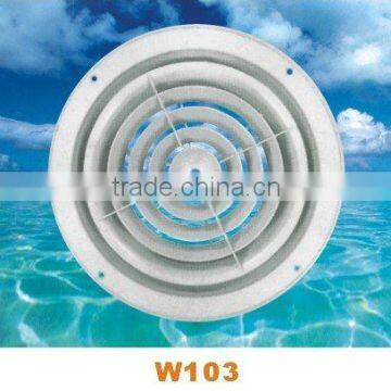 W101 Auto Spin ABS Plastic Air Diffuser, Round Air Diffuser photo-4