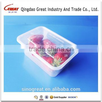 Disposable Lunch Box Bento Plastic Container Sushi Food Container