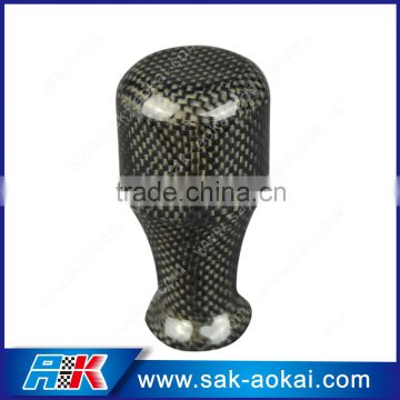 Universal style carbon fiber MT car gear shift knob