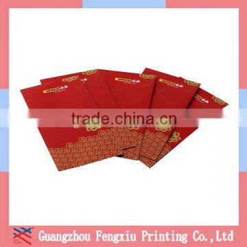 2016 best selling manufacturing China paper envelopes supplier red packet