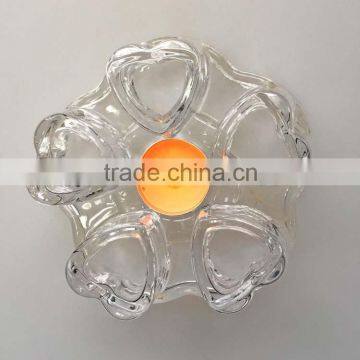 Heart Shape Glass Warmer