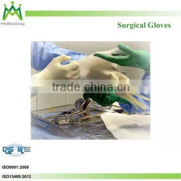 Promotional Wholesale Powdered Sterile Latex Surgical Gloves