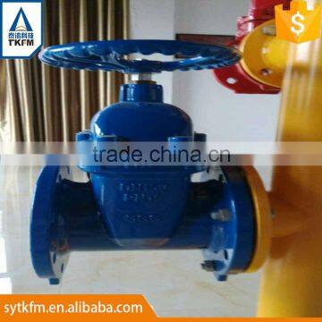 flanged 2 inch water pipe used wheel handle plain gate valve