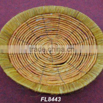 Rattan Flower Saucer