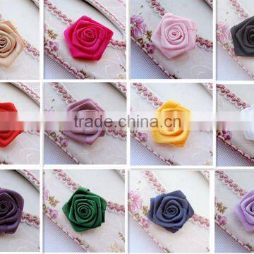 make satin ribbon flowers for sale