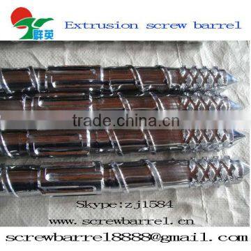 bimetallic screw and barrel for plastic extruder machine