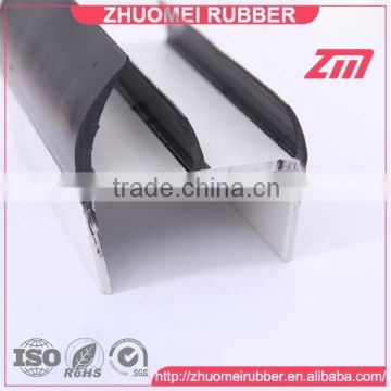 rigid and flexible PVC co-extrusion container sealing strip