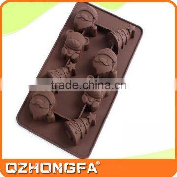 Different Shaped Christmas Silicone Mold For Cake And Chocolate Making