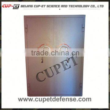 Kevlar Aramid or pe Fibre Iron Bullet Proof Steel Door photo-5