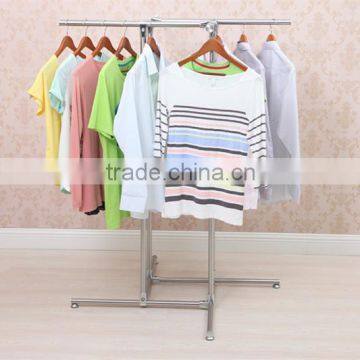 High quality hanging clothes drying rack,metal rack for clothes