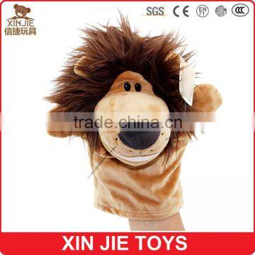 children cute lion hand puppet forest animal shape plush hand puppet