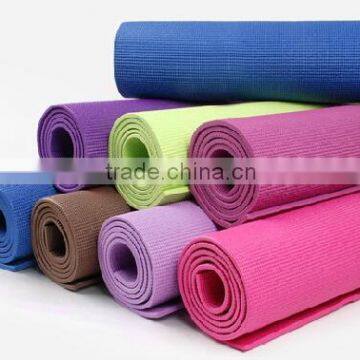 Eco-friendly 6p free comfortable pvc fitness mat for Yoga